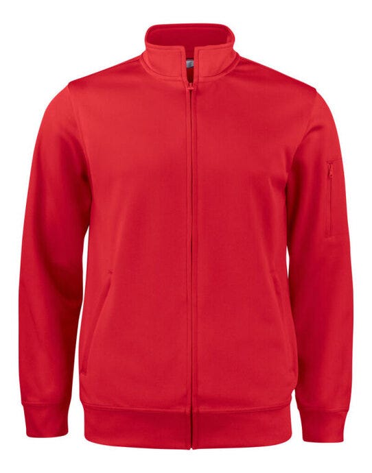 Basic Active Cardigan - Red