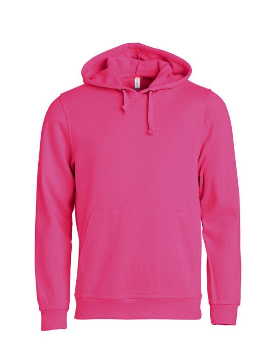 Basic Hoody - Bright Cerise