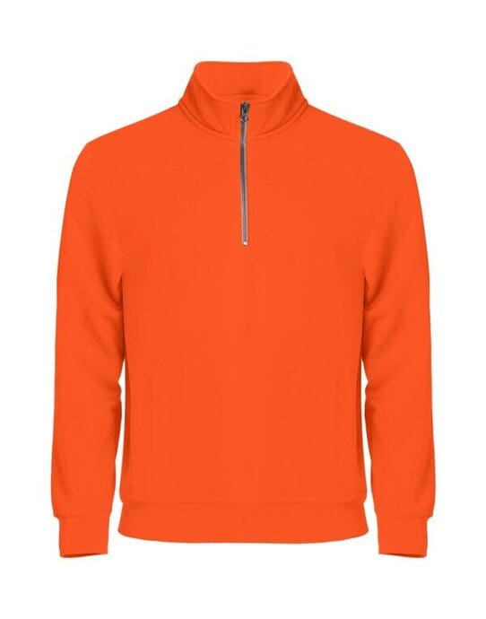 Basic Half Zip - Visibility Orange