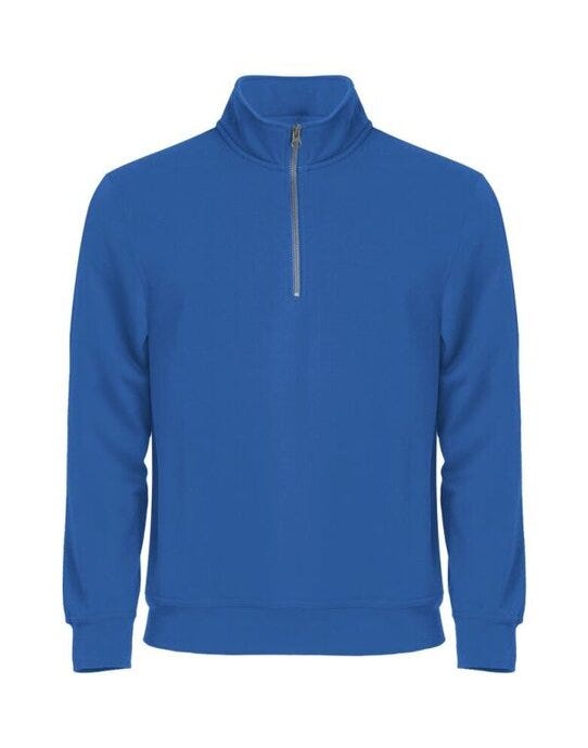 Basic Half Zip - Royal Blue