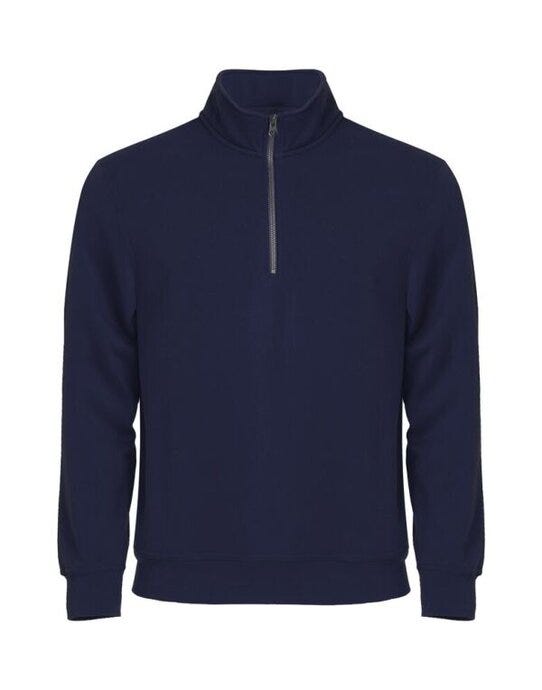 Basic Half Zip - Dark Navy