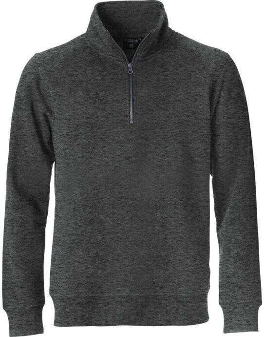Classic Half Zip - Anthracite Melange