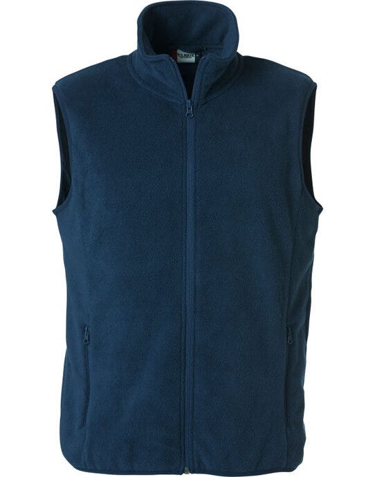 Basic Polar Fleece Vest - Dark Navy