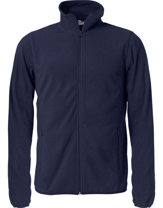 Basic Micro Fleece Jacket - Dark Navy