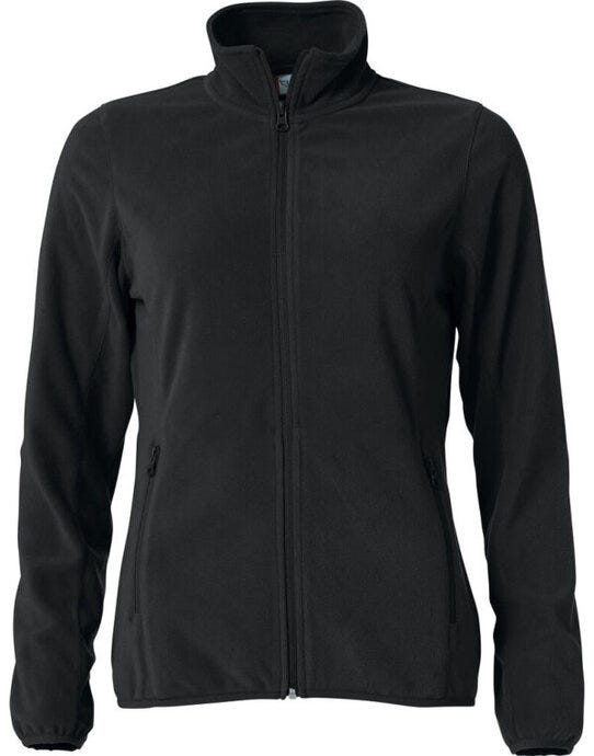 Ladies Basic Micro Fleece Jacket - Black