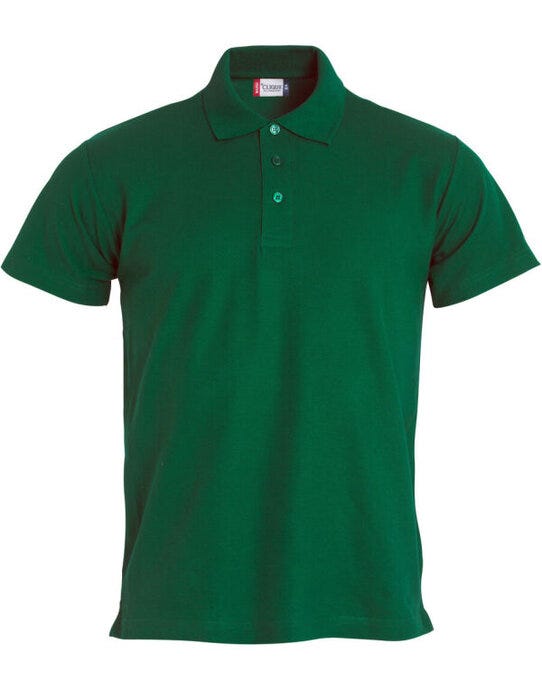 Basic Polo - Bottle Green
