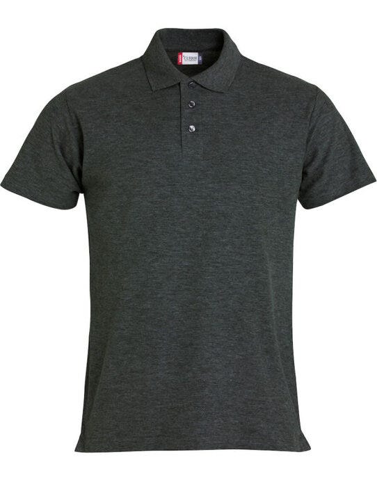 Basic Polo - Anthracite Melange