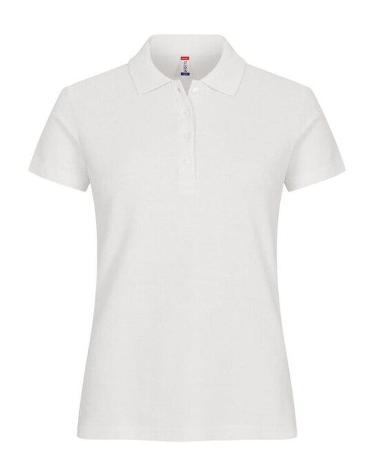 Ladies Basic Polo - Off White