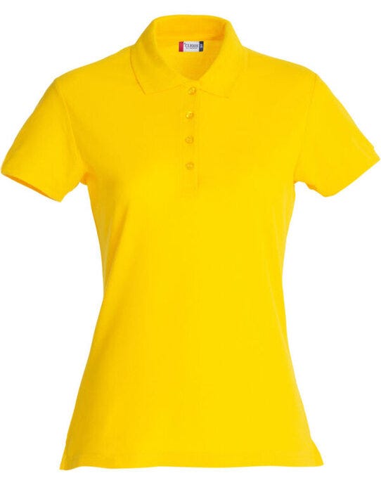 Ladies Basic Polo - Lemon