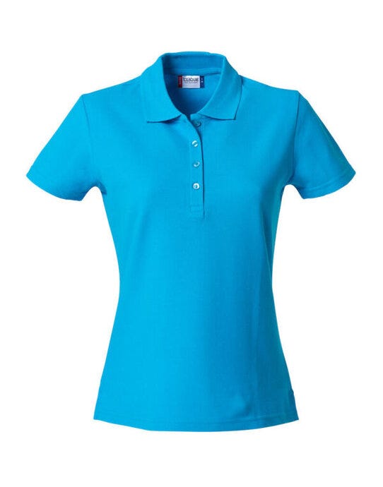 Ladies Basic Polo - Turquoise