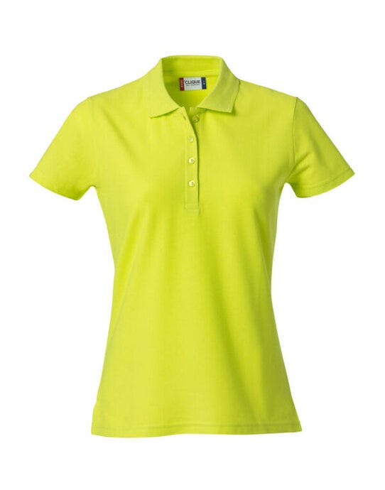 Ladies Basic Polo - Visibility Green
