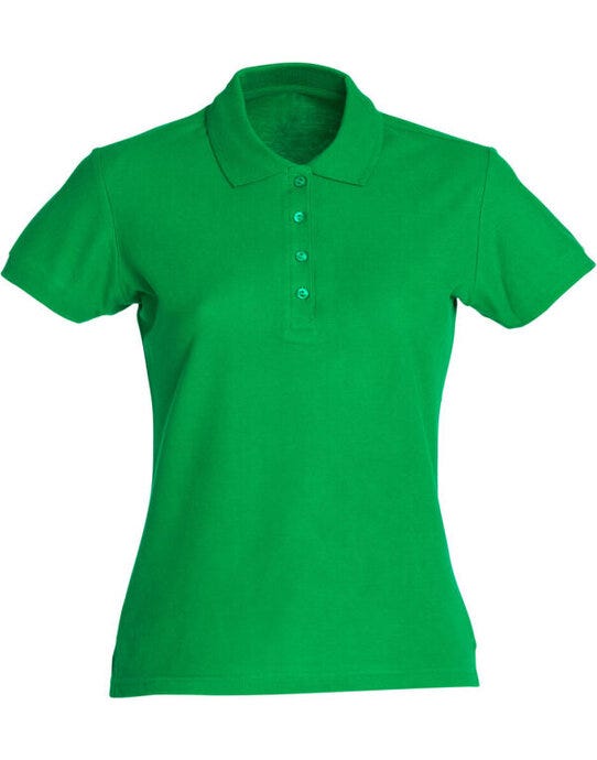 Ladies Basic Polo - Apple Green