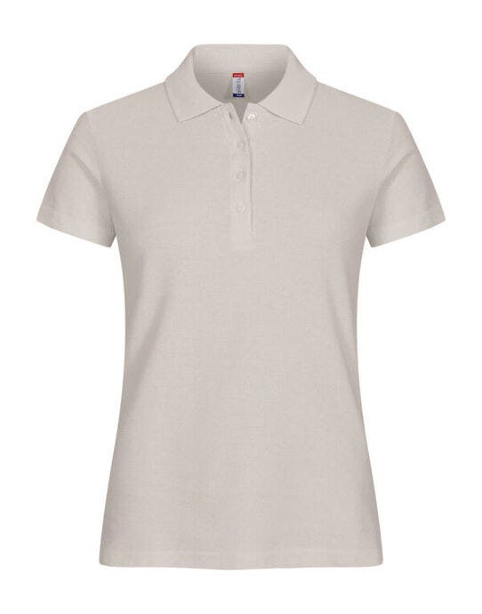 Ladies Basic Polo - Stone