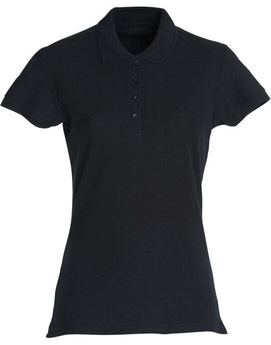 Ladies Basic Polo - Black