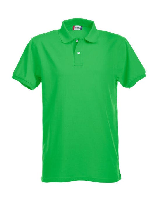 Stretch Premium Polo - Apple Green