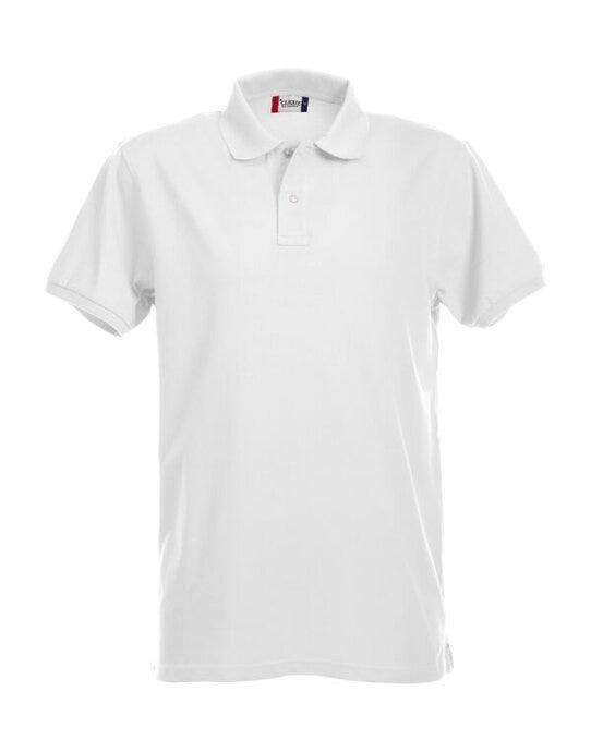 Stretch Premium Polo - White