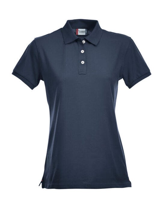 Ladies Stretch Premium Polo - Dark Navy