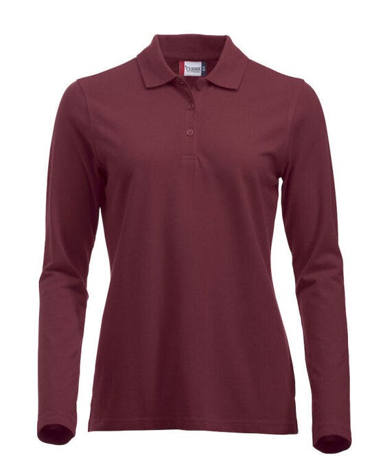 Long Sleeve Classic Marion - Burgundy