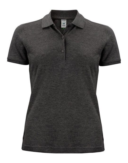 Ladies Classic OC Polo - Anthracite Melange