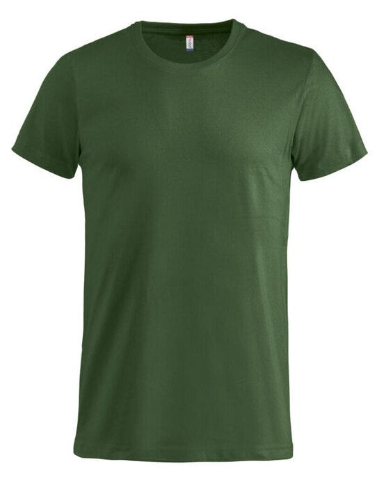Basic T - Bottle Green
