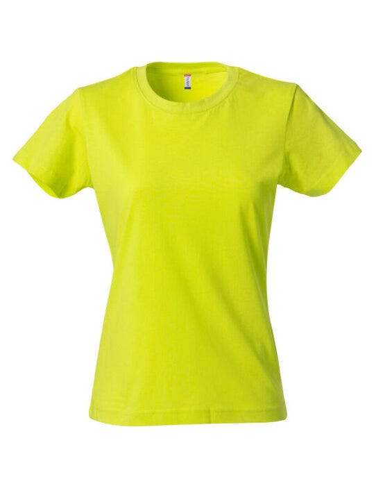 Ladies Basic T - Visibility Green