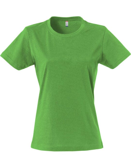 Ladies Basic T - Apple Green