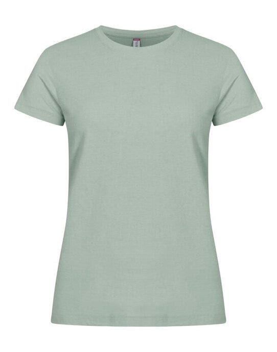Ladies Basic T - Sage Green