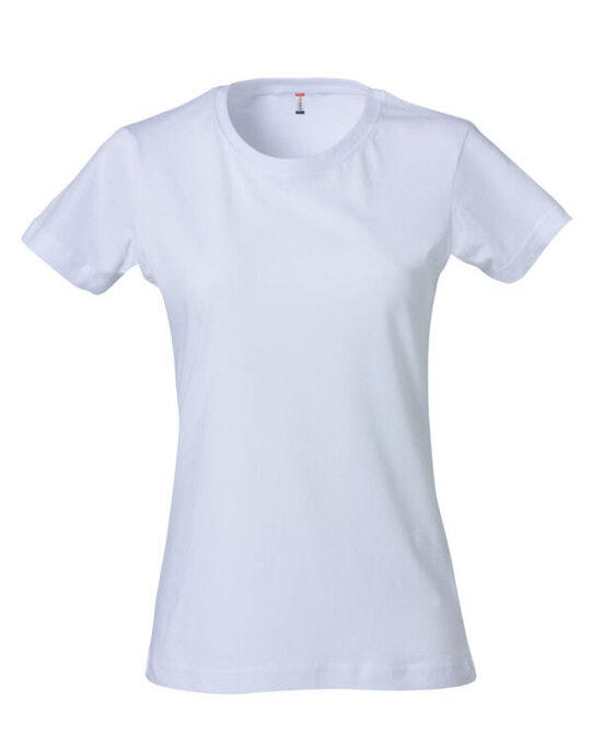 Ladies Basic T - White