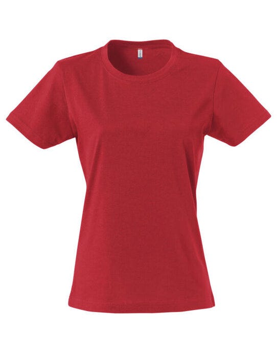 Ladies Basic T - Red