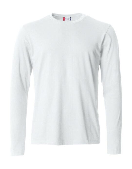 Basic Long Sleeve T - White