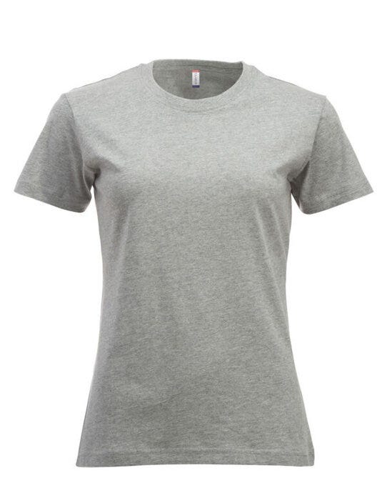 Ladies New Classic-T - Grey Melange