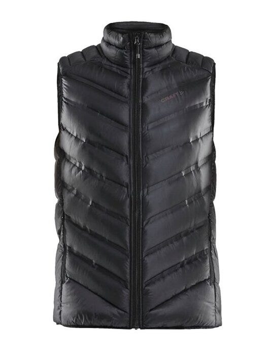 Men's Light Down Vest - Black
