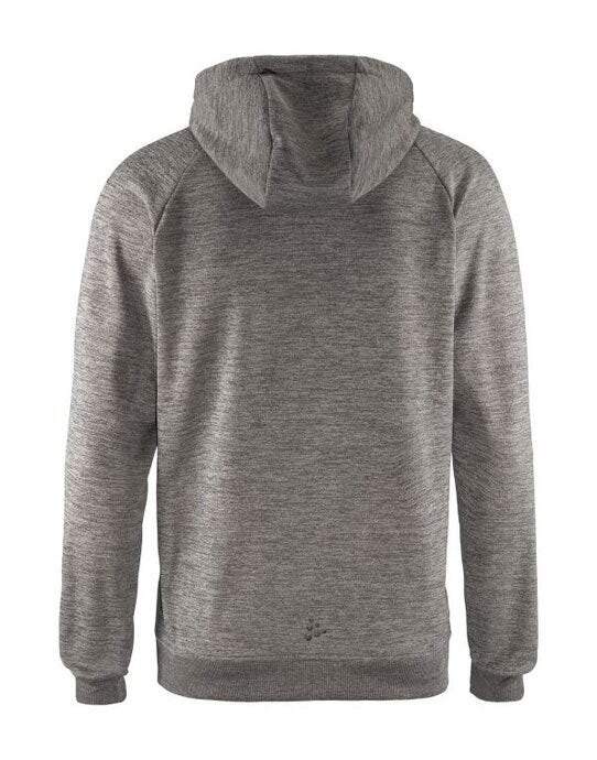 Mens ADV Unify FZ Hood JKT - Dark Grey Melange