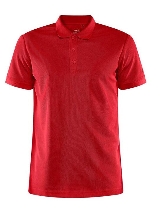 Men's Core Unify Polo Shirt - Bright Red