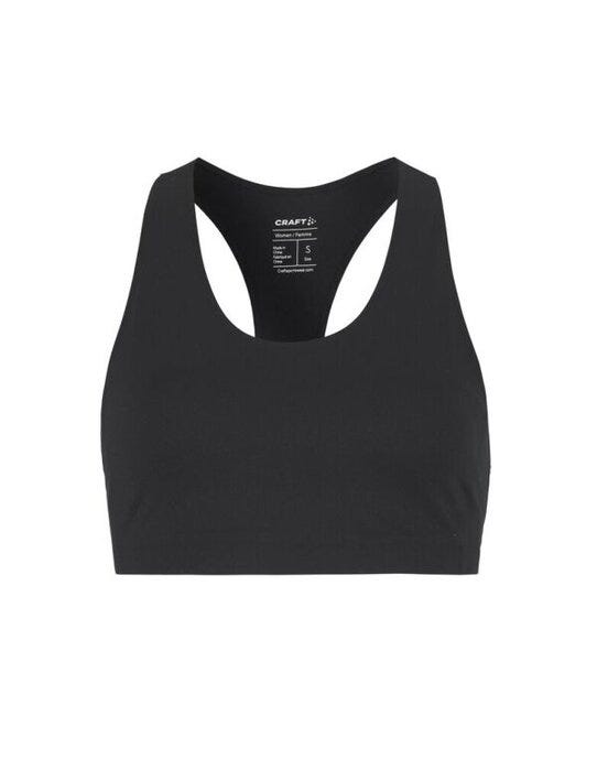Collective Padded Sports Bra - Black