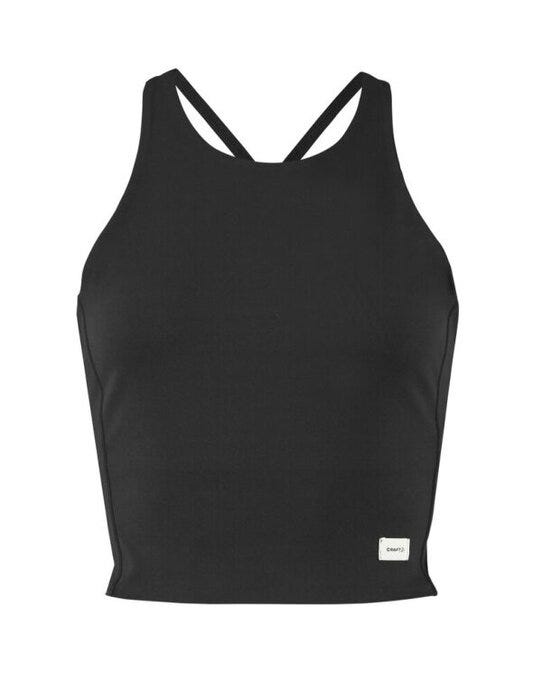 Collective Cropped Singlet - Black