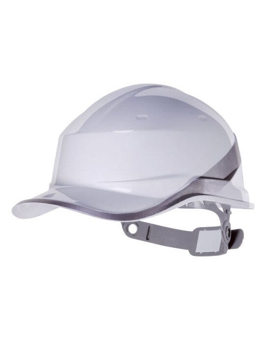 Hi-Vis Baseball Safety Helmet - White