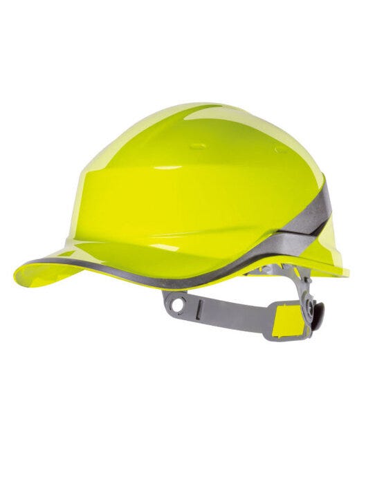 Hi-Vis Baseball Safety Helmet - Yellow