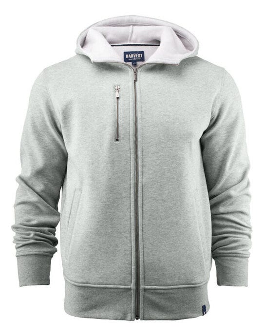 Parkwick Full Zip Hood - Grey Melange