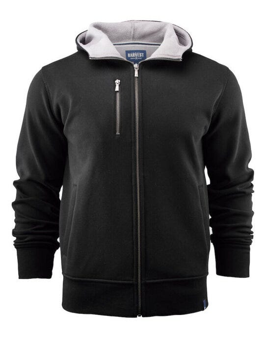 Parkwick Full Zip Hood - Black