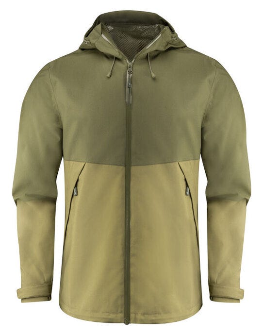Northville Two-Tone Jacket - Moss Green