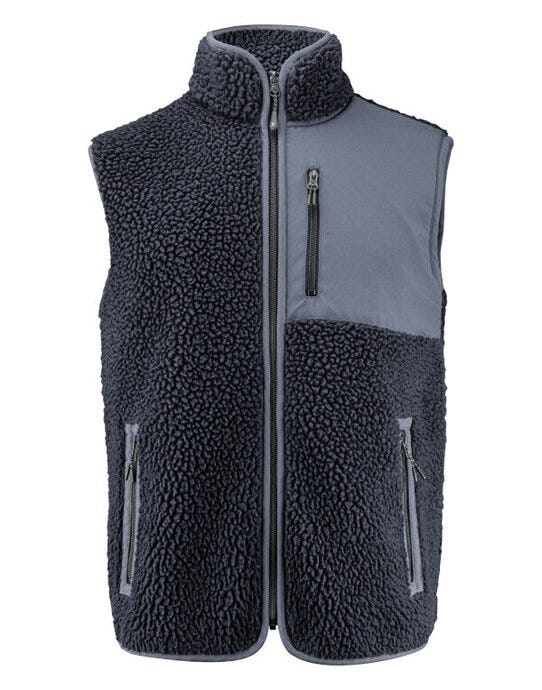 Kingsley Fleece Vest - Navy