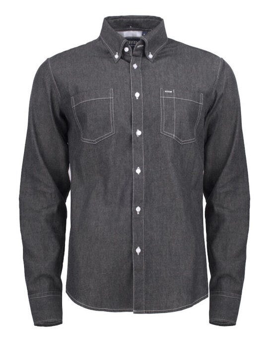 Jupiter Denim Look Shirt - Black Denim