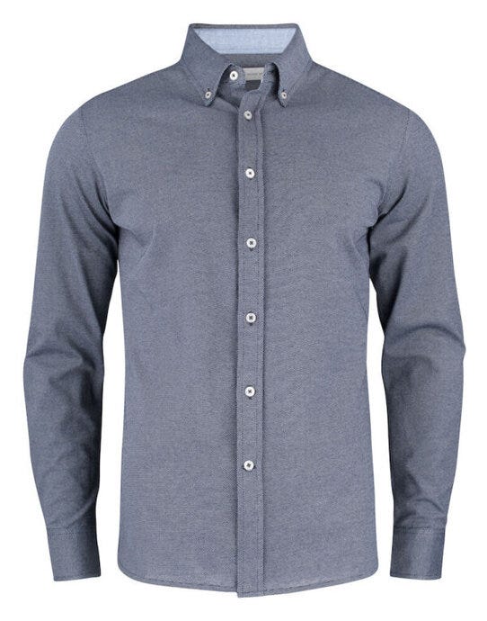 Burlingham Jersey Shirt - Navy