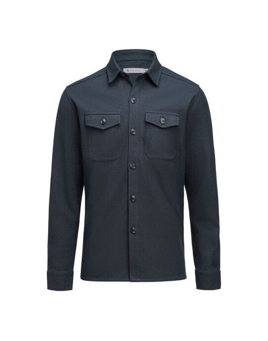 Hicksville Overshirt - Navy