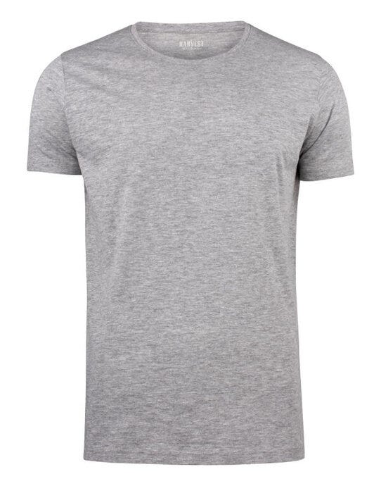 Twoville Crew Neck T-Shirt - Grey Melange