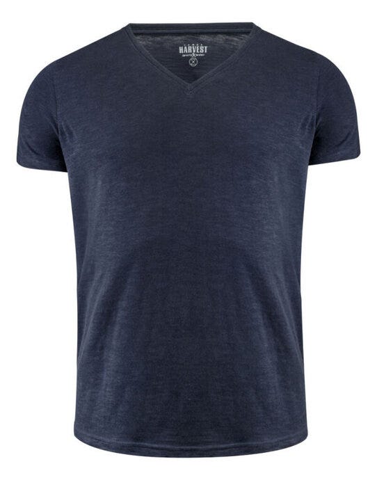 Whailford V-Neck T-Shirt - Navy
