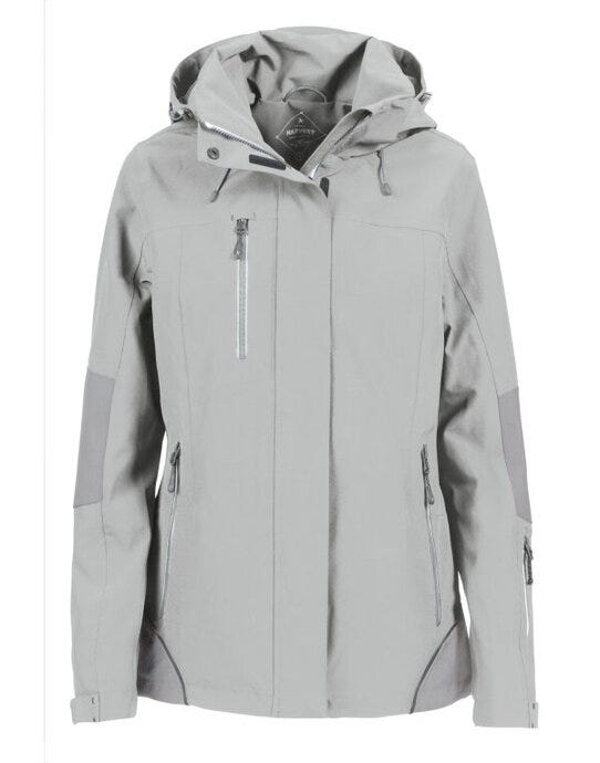 Ladies Islandblock Jacket - Light Grey