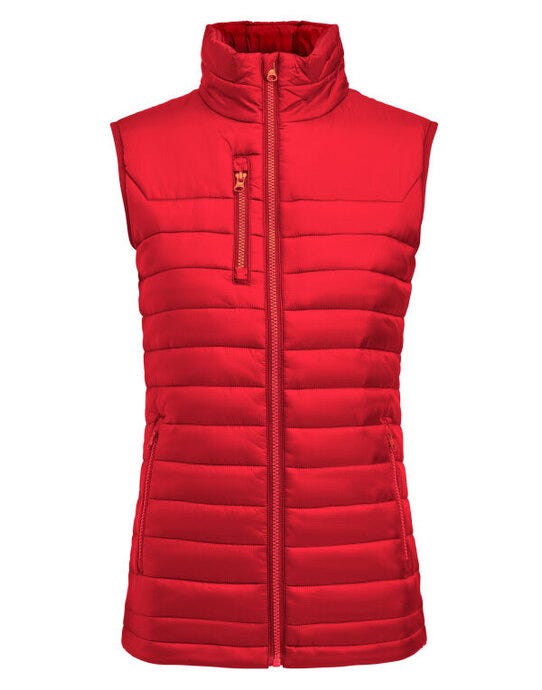 Ladies Meadows Vest - Red