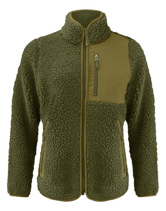 Kingsley Ladies Fleece - Moss Green